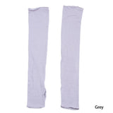 1 Pair New style White And Black Arm Sleeves For Running Cycling Outdoor Working Arm Sleeves For Sun Protection Arm Cover